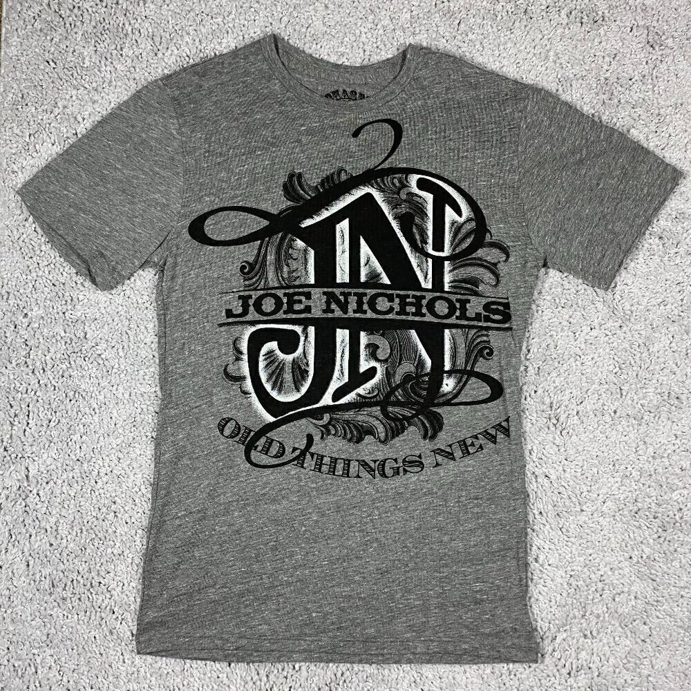 Joe Nichols Shirt Mens Medium Old Things New Country Music Concert Tee Casual